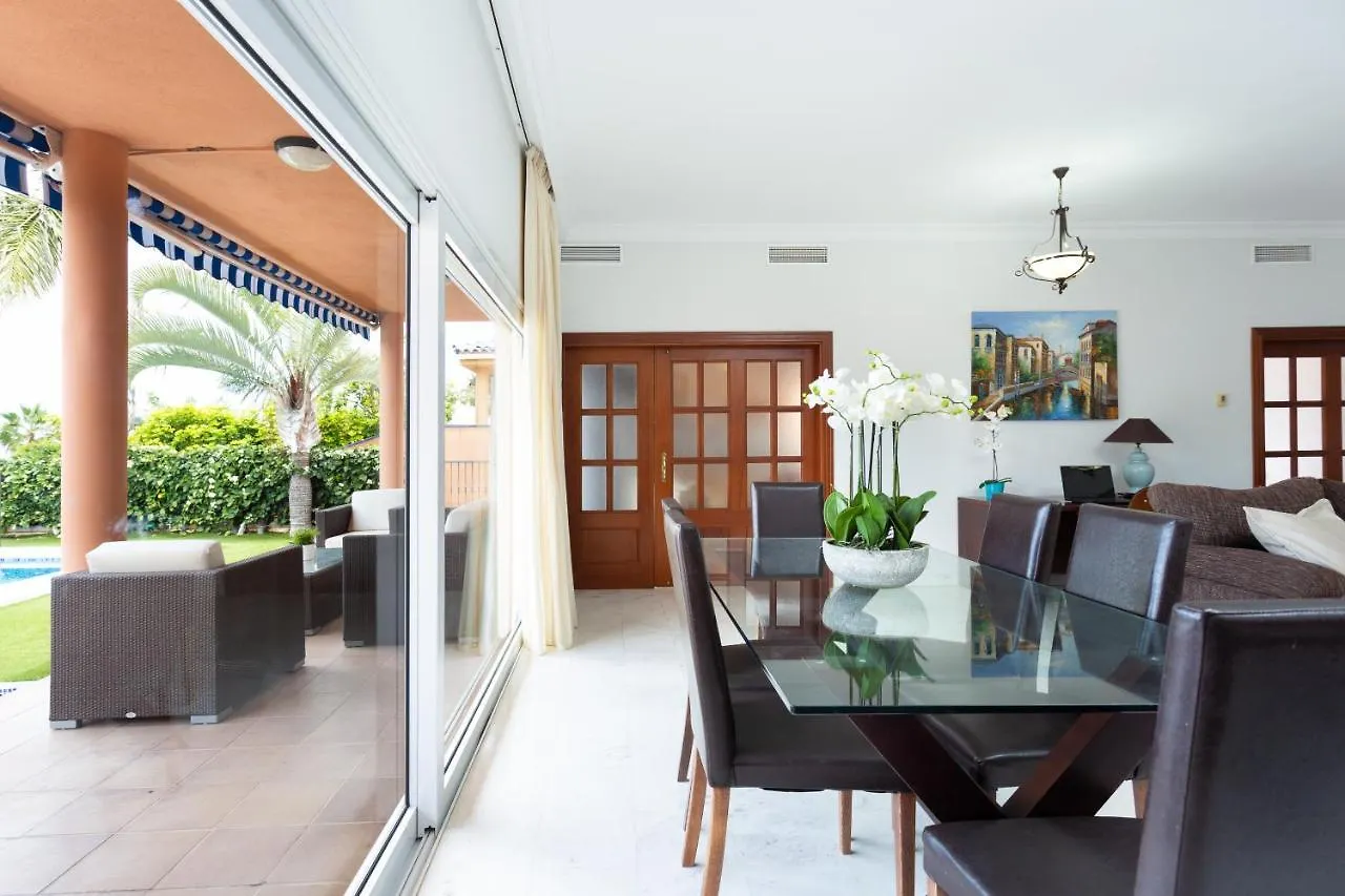 Maravillosa Villa De Lujo Con Piscina Privada بويرتو دي سانتياغو